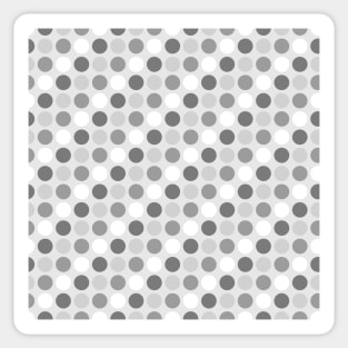 Soft Greys - Dots 2 Sticker